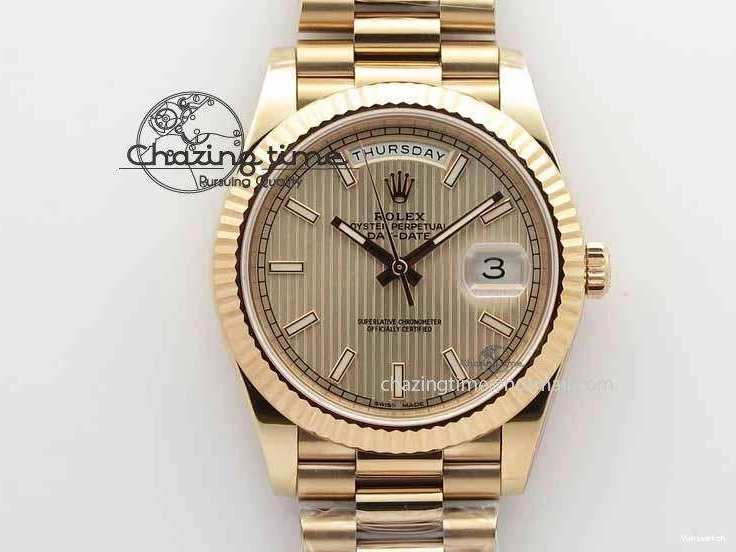 RG Best RG 228239 40mm Edition Day-Date RG Bracelet Dial Noob 1:1 President On A3255 0404